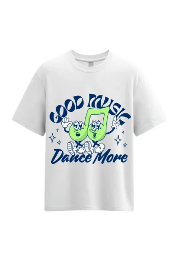Good Music Oversized T-Shirt