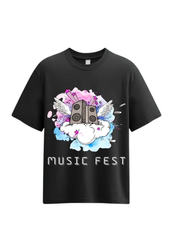 Music Fest Oversized T-Shirt