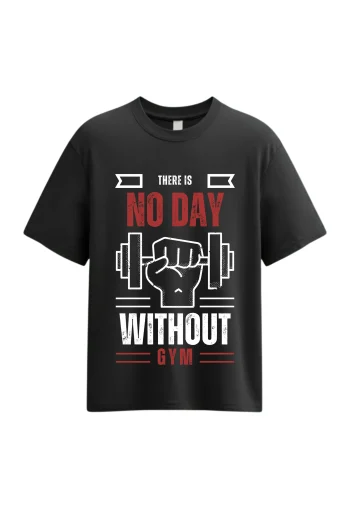 No Day Without Gym Oversized T-Shirt