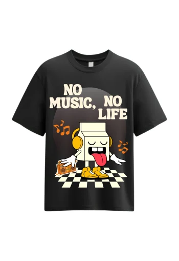 Music Life Oversized T-Shirt