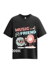 Music Friend Oversized T-Shirt