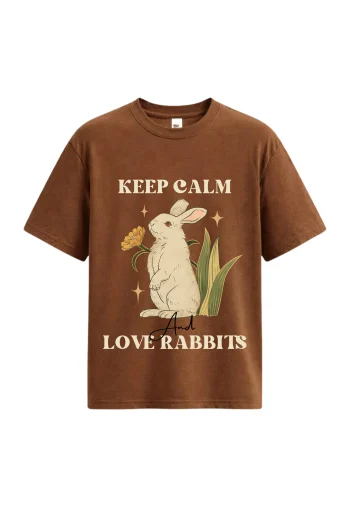Love Rabbits Oversized Tshirt