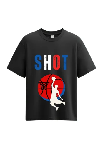 Basketball Shot Oversized T-shirt