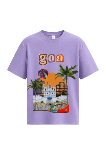 Goa Lavender Oversized T-Shirt