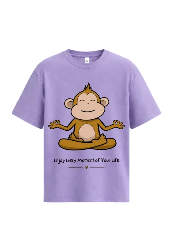 Yoga Monkey Oversized T-Shirt
