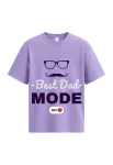 Best Dad Mode Oversized T-Shirt