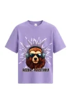 Roar Lavender Oversized T-shirt