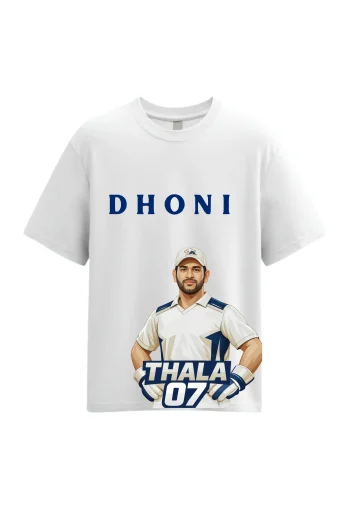 Dhoni Thala Oversized T-Shirt