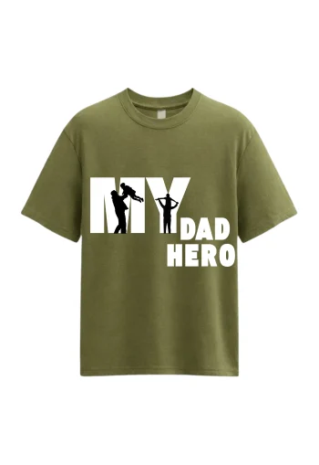 Dad Hero Oversized T-Shirt