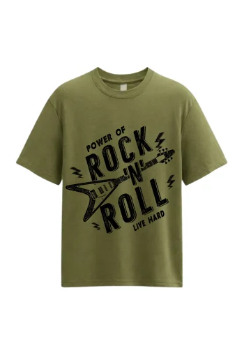 Rock Power Oversized T-Shirt