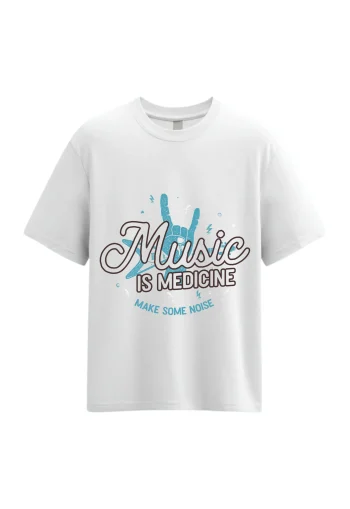 Music Medicine Oversized T-Shirt