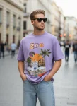 Goa Lavender Oversized T-Shirt
