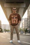 Super Dad Oversized T-Shirt