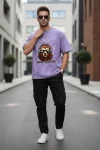 Roar Lavender Oversized T-shirt