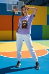 Roar Lavender Oversized T-shirt