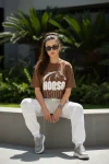 Horse Brown Oversized T-shirt