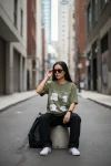 Bear Zebra Oversized T-shirt