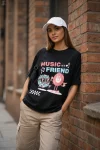 Music Friend Oversized T-Shirt