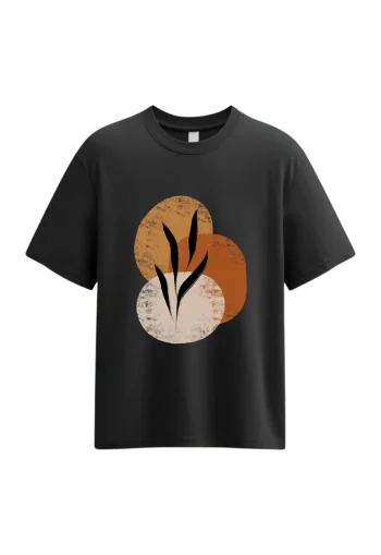 Circle Bloom Oversized T-Shirt