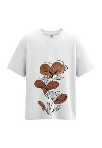 Soft Petals Oversized T-Shirt