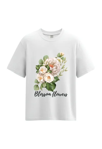 Blossom Flowers Oversized T-Shirt