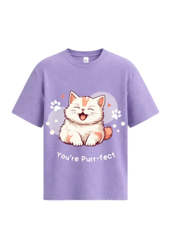 Cat Purr-fect Oversized T-Shirt