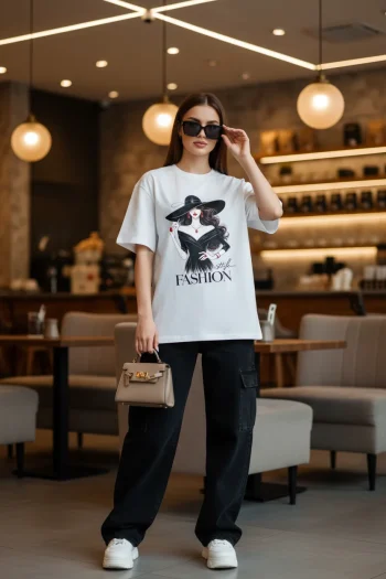 Girl Fashion Style T-Shirt