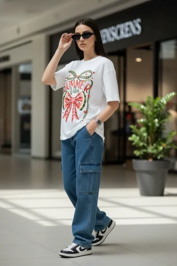 Summer Vibes Oversized T-Shirt