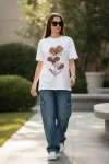 Soft Petals Oversized T-Shirt