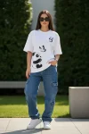 Cute Panda Oversized T-Shirt