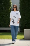 Cute Panda Oversized T-Shirt