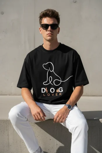Dog Lover Oversized T-Shirt