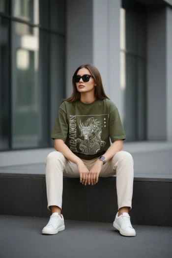 Dragon Oversized T-Shirt