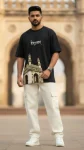 Hyderabad Vibes Oversized T-Shirt