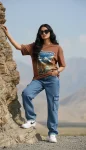 Leh-Ladakh Vibes Oversized T-Shirt