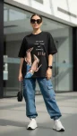 High Heels Oversized T-Shirt