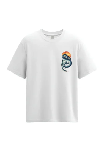 The Snake Art Oversized T-Shirt
