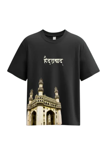 Hyderabad Vibes Oversized T-Shirt