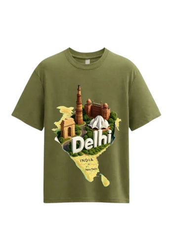 Delhi Vibes Oversized T-Shirt