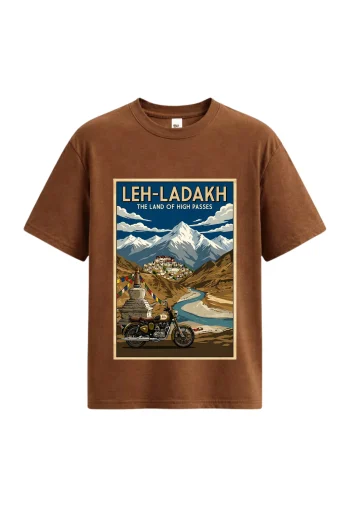 Leh-Ladakh Vibes Oversized T-Shirt