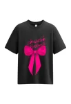Music Bow Oversized T-Shirt