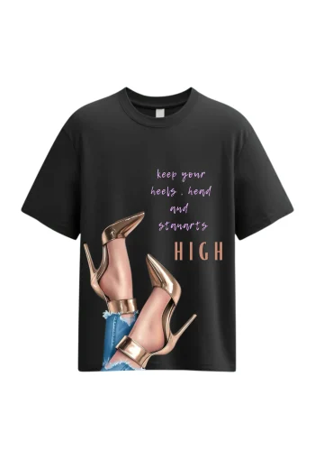 High Heels Oversized T-Shirt