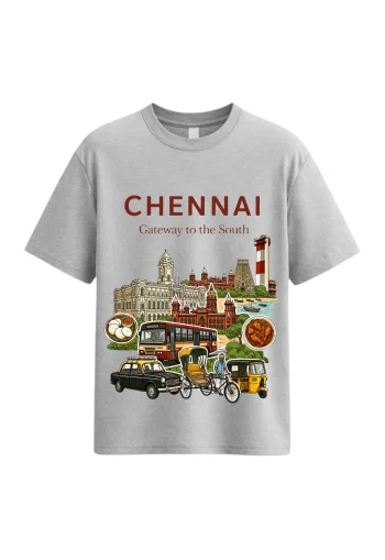 Chennai Vibes Oversized T-Shirt