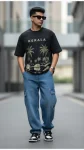 Kerala Vibes Oversized T-Shirt