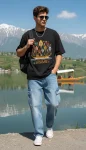 Kashmir Vibes Oversized T-Shirt