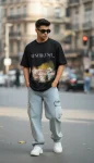Rishikesh Vibes Oversized T-Shirt